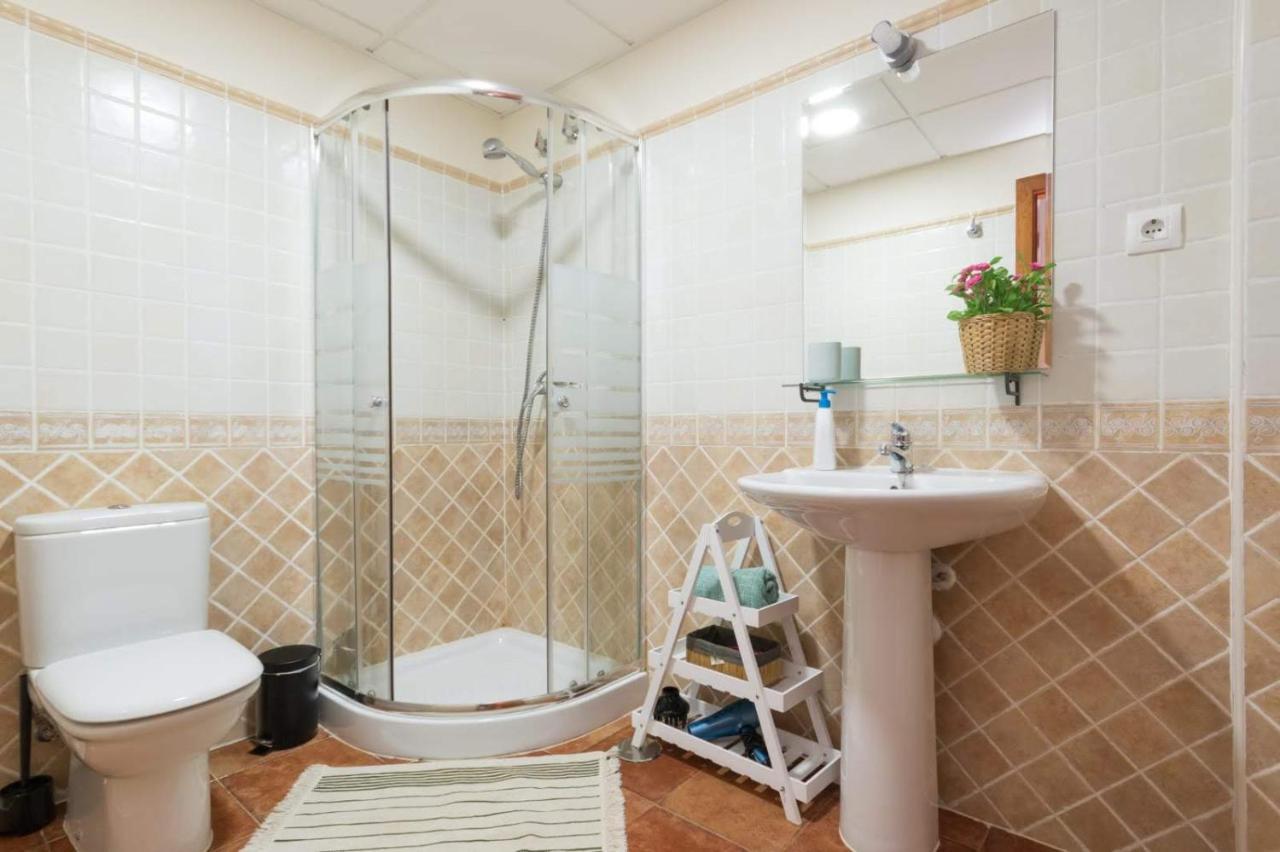 Apartamento con hermoso jardín Isla Plana Buitenkant foto