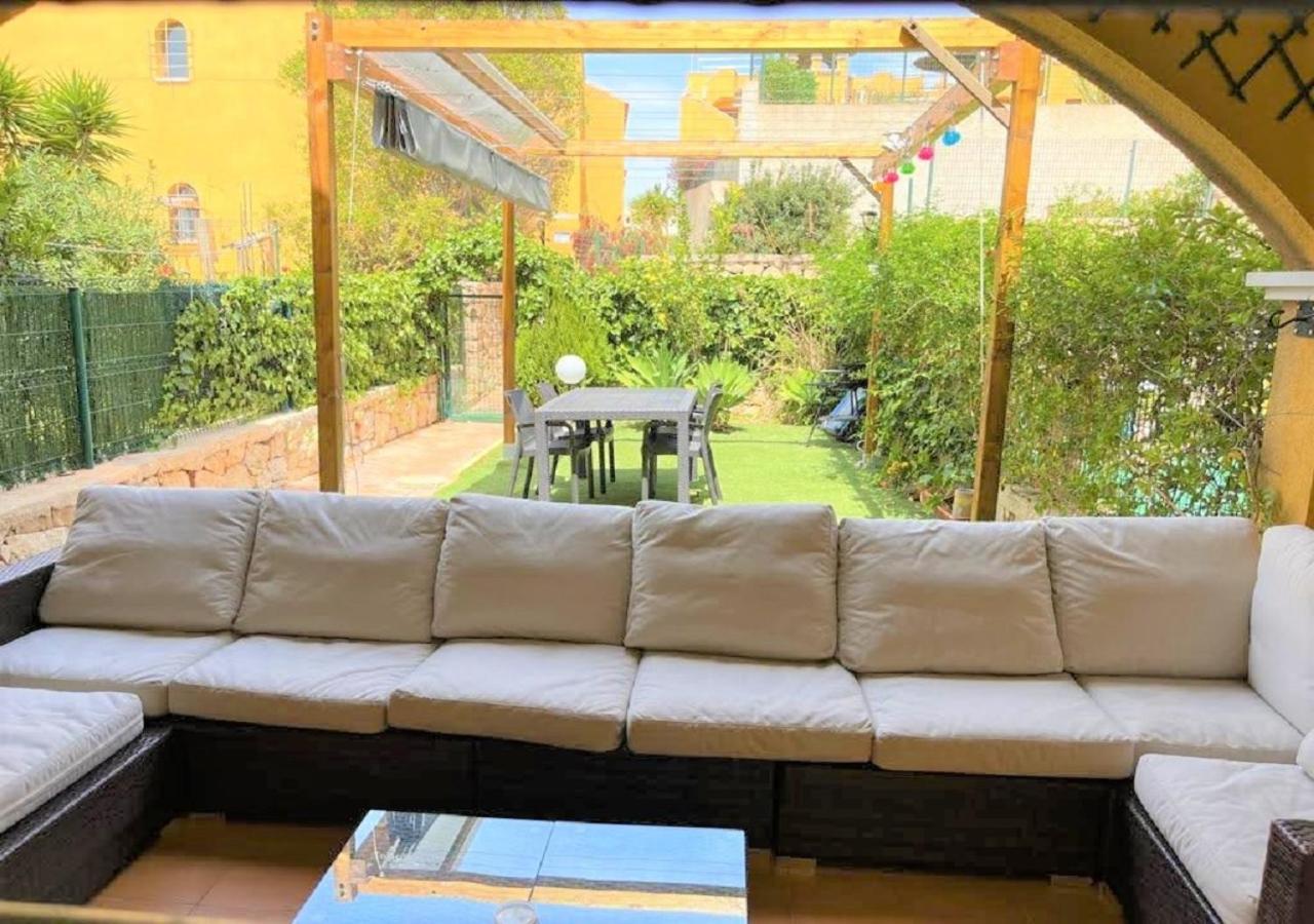 Apartamento con hermoso jardín Isla Plana Buitenkant foto