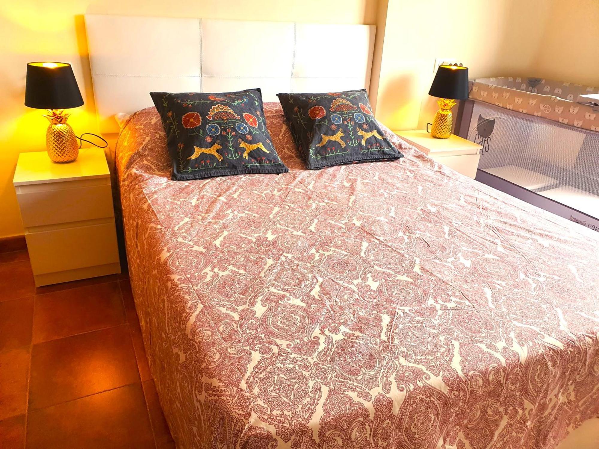 Apartamento con hermoso jardín Isla Plana Buitenkant foto