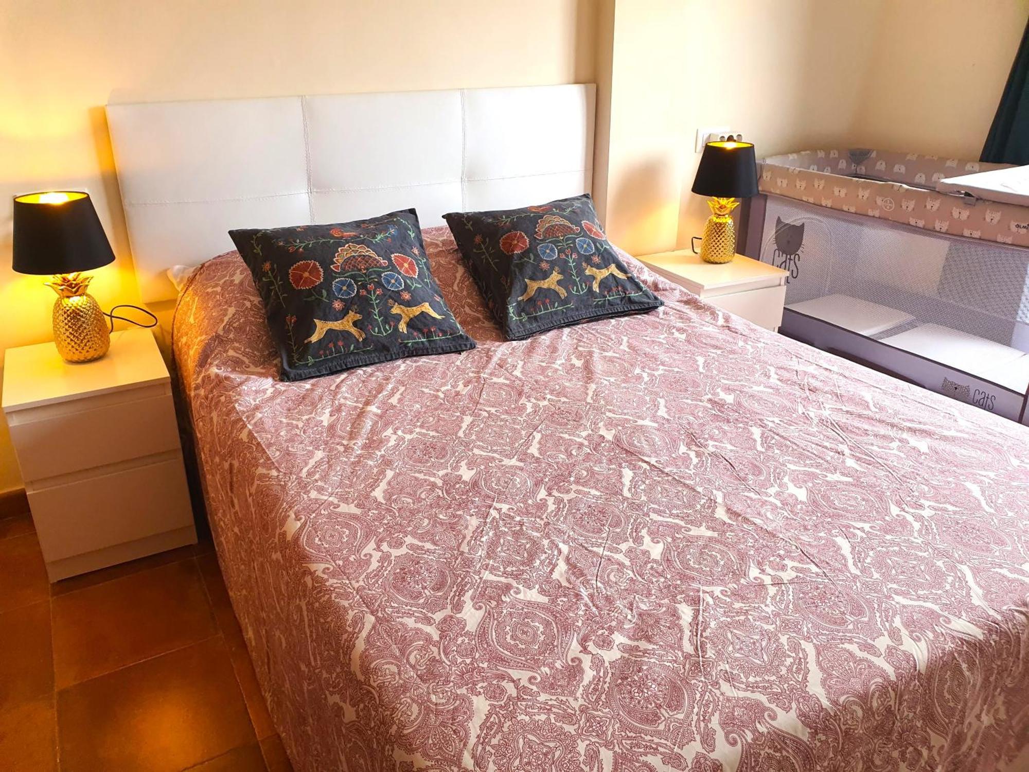 Apartamento con hermoso jardín Isla Plana Buitenkant foto