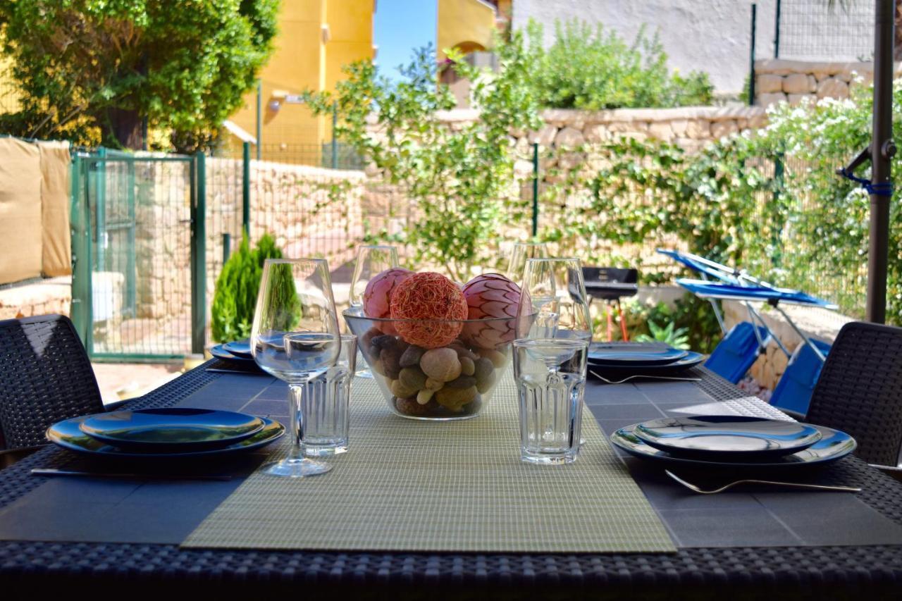 Apartamento con hermoso jardín Isla Plana Buitenkant foto